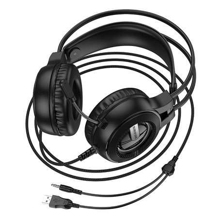 Borofone Over-Ear-Kopfhörer BO111 Eminent Gaming mit Mikrofon schwarz