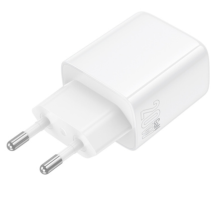 Borofone Ładowarka sieciowa BN27 Fuente - USB + Typ C - QC 3.0 PD 20W biała