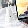 Borofone Kabel BX93 Super Power - USB na Lightning - PD 20W 0,25 metra biały