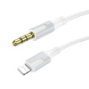 Borofone AUX-Kabel BL19 Creator - Klinke 3,5mm auf Lightning - 1 m weiß