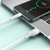 Borofone Kabel BX43 CoolJoy - USB na Micro USB - 2,4A 1 metr biały