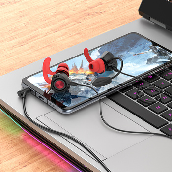 Borofone Kopfhörer BM81 Happy Gaming mit Mikrofon schwarz