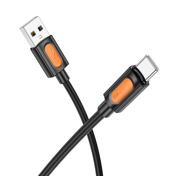 Borofone Kabel BX114 Structure - USB auf Typ C - 3A 1 m schwarz