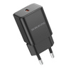 Borofone Netzladegerät BN13 Safety GaN - Typ C - PD 30W schwarz