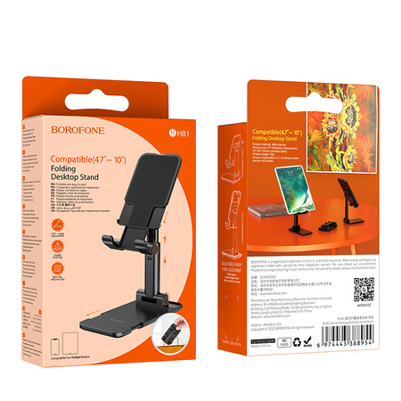 Borofone Uchwyt podstawka biurkowa BH81 Astral czarny