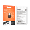 Borofone Adapter BV18 - USB auf Typ C - schwarz