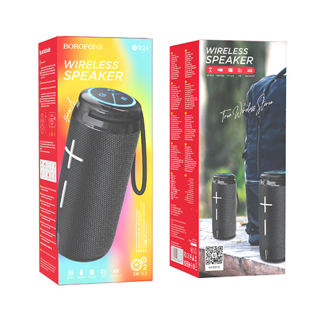 Borofone Głośnik Bezprzewodowy Bluetooth BR24 Fashion czarny