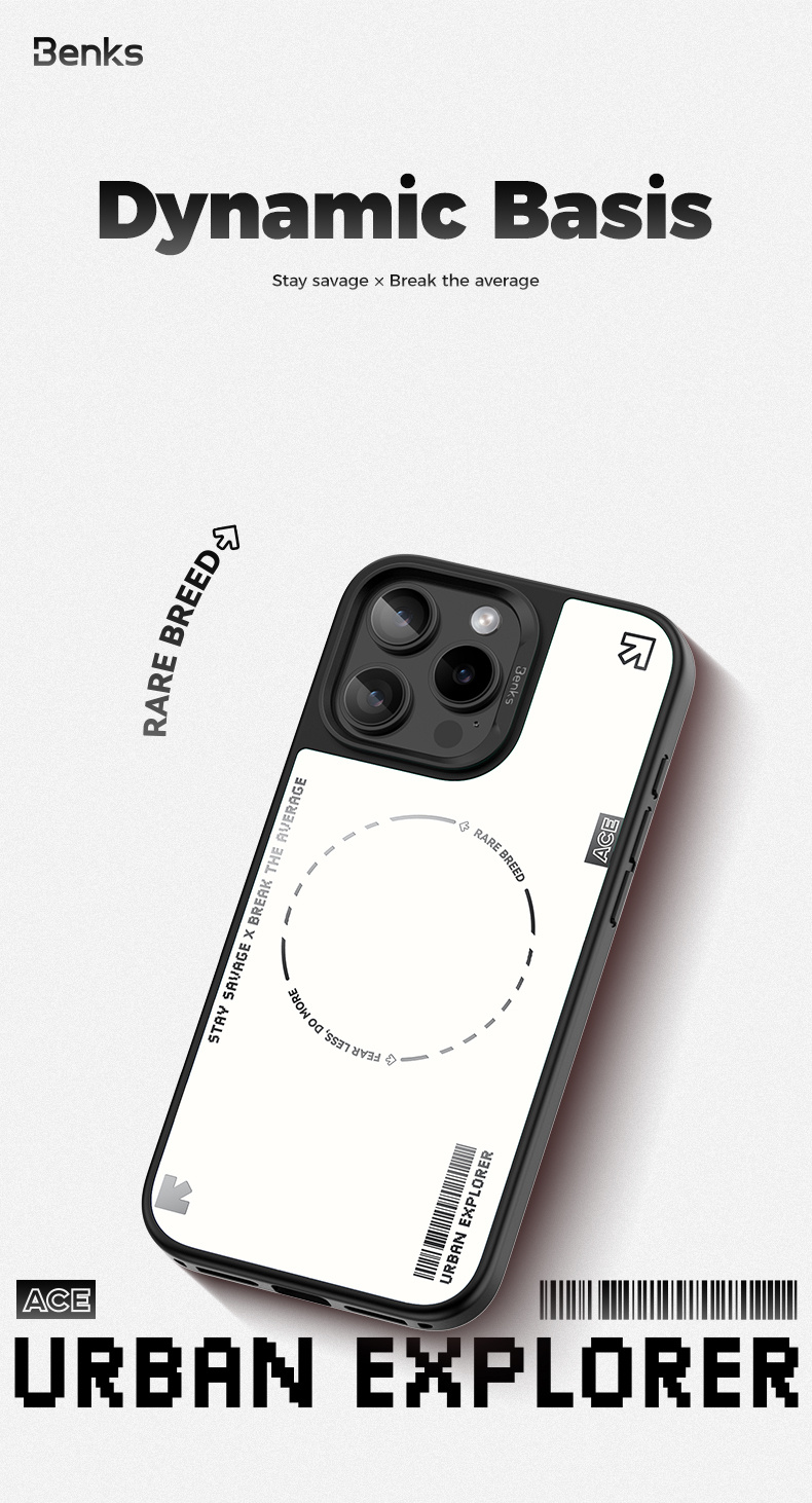 Twój iPhone 16 zostaje widoczny w całej okazałości, a mimo to jest chroniony - to etui znika na telefonie, nie Twój design.