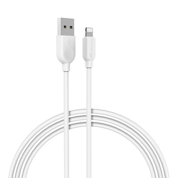 Borofone Kabel BX14 LinkJet - USB auf Lightning - 2,4A 1 m weiß