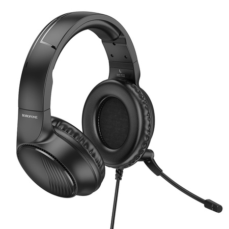 Borofone Over-Ear-Kopfhörer BO109 Bountiful Gaming mit Mikrofon schwarz