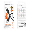 Borofone Kabel BX119 New - Typ C auf Typ C - PD 60W 1 m schwarz