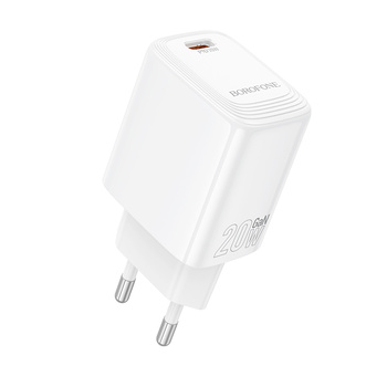 Borofone Netzladegerät BN26 Fuente - Typ C - PD 20W weiß