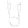 Borofone Kabel BX93 Super Power - Typ C na Lightning - PD 20W 0,25 metra biały