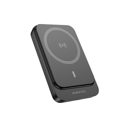 Borofone Powerbank 10000mAh BJ63A Nimble - Typ C - PD 20W magnetisch mit induktivem Laden schwarz