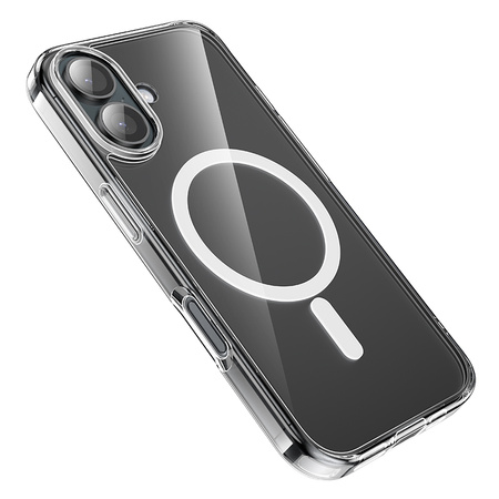 Borofone Hülle BI5 Ice Shield Magnetic Iphone 16 Plus transparent