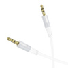 Borofone AUX-Kabel BL19 Creator - Klinke 3,5mm auf Klinke 3,5mm - 1 m weiß