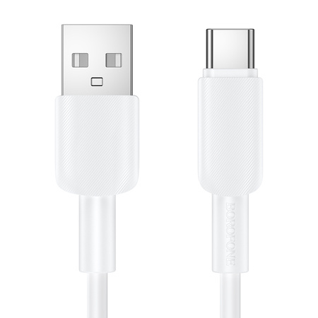 Borofone Kabel BX127 Regalo - USB na Typ C - 1 metr biały /20 sztuk/puszka/
