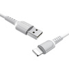 Borofone Kabel BX16 Easy - USB na Lightning - 2A 1 metr biały
