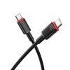 Borofone Kabel BX110 Beneficio - Typ C auf Typ C - 60W 3A 1 m schwarz