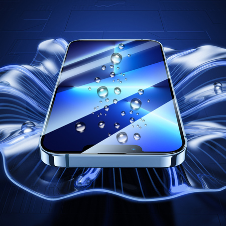 Borofone Panzerglas BF6 Diamond Armor Full Screen HD für iPhone 15/16 - 10 Stück