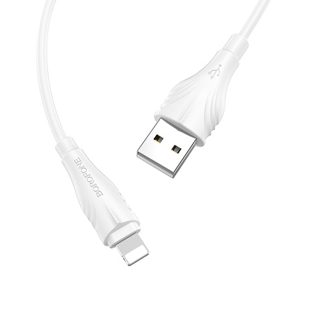Borofone Kabel BX18 Optimal - USB auf Lightning - 2A 1 m weiß