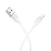 Borofone Kabel BX19 Benefit - USB na Lightning - 2,4A 1 metr biały