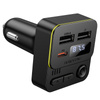 Borofone FM-Transmitter BC60 Hero MP3, Bluetooth - 2×USB + Typ C - PD 20W schwarz