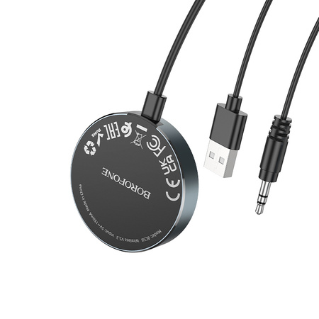 Borofone Bluetooth-AUX-Audioempfänger BC58 Gamble grau