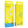 Borofone Kabel BX51 Triumph - USB na Typ C - 3A 1 metr biały