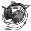 Borofone Słuchawki nauszne BO106 Cute Cat Ear gamingowe phantom cat