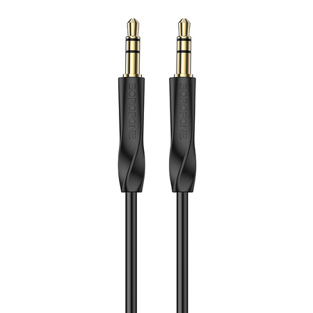 Borofone Kabel AUX BL16 - jack 3,5mm na jack 3,5mm - 1 metr czarny