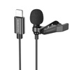Borofone Ansteckmikrofon BFK11 Elegant Lightning schwarz