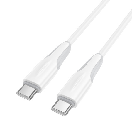 Borofone Kabel BX119 New - Typ C na Typ C - PD 60W 1 metr biały