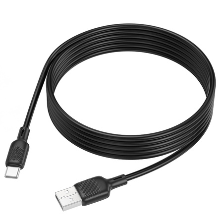 Borofone Kabel BX113 Lenny - USB auf Typ C - 3A 2 m schwarz