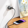 Borofone Netzladegerät BN20 Lena - USB + Typ C - PD 35W grau