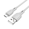 Borofone Kabel BX99 Method - USB na MicroUSB - 2,4A 1 metr szary