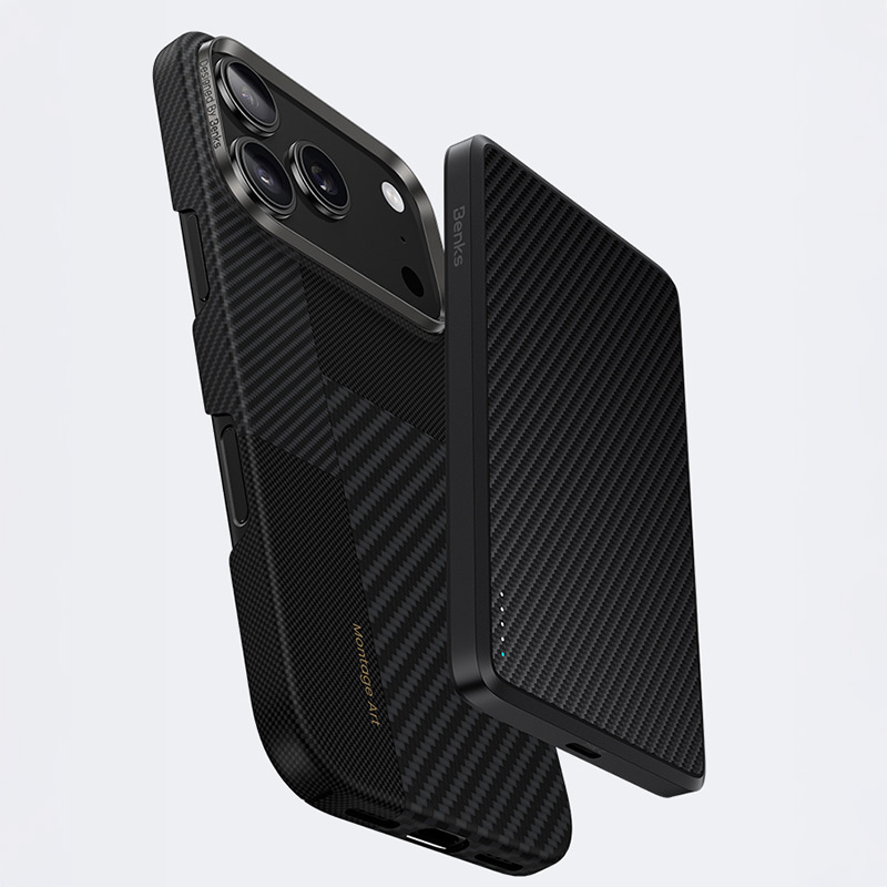 Die Benks Hülle am iPhone 17
