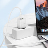Borofone Netzladegerät BN14 Royal GaN - USB + Typ C - QC 3.0 PD 30W weiß