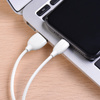 Borofone Kabel BX19 Benefit - USB auf Lightning - 2,4A 1 m weiß