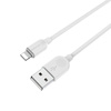 Borofone Kabel BX14 LinkJet - USB auf Lightning - 2,4A 1 m weiß