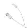 Borofone Kabel BX14 LinkJet - USB auf Lightning - 2,4A 1 m weiß