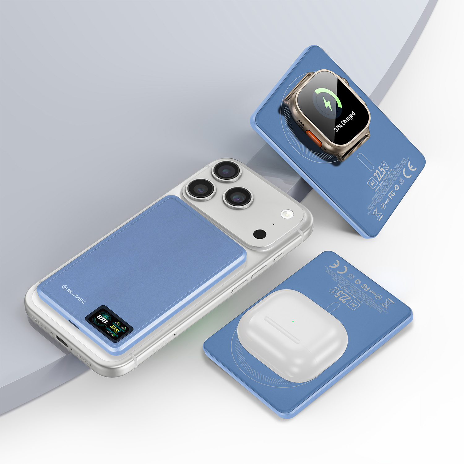 Blavec BJ-03 5000 mAh – jasnoniebieski