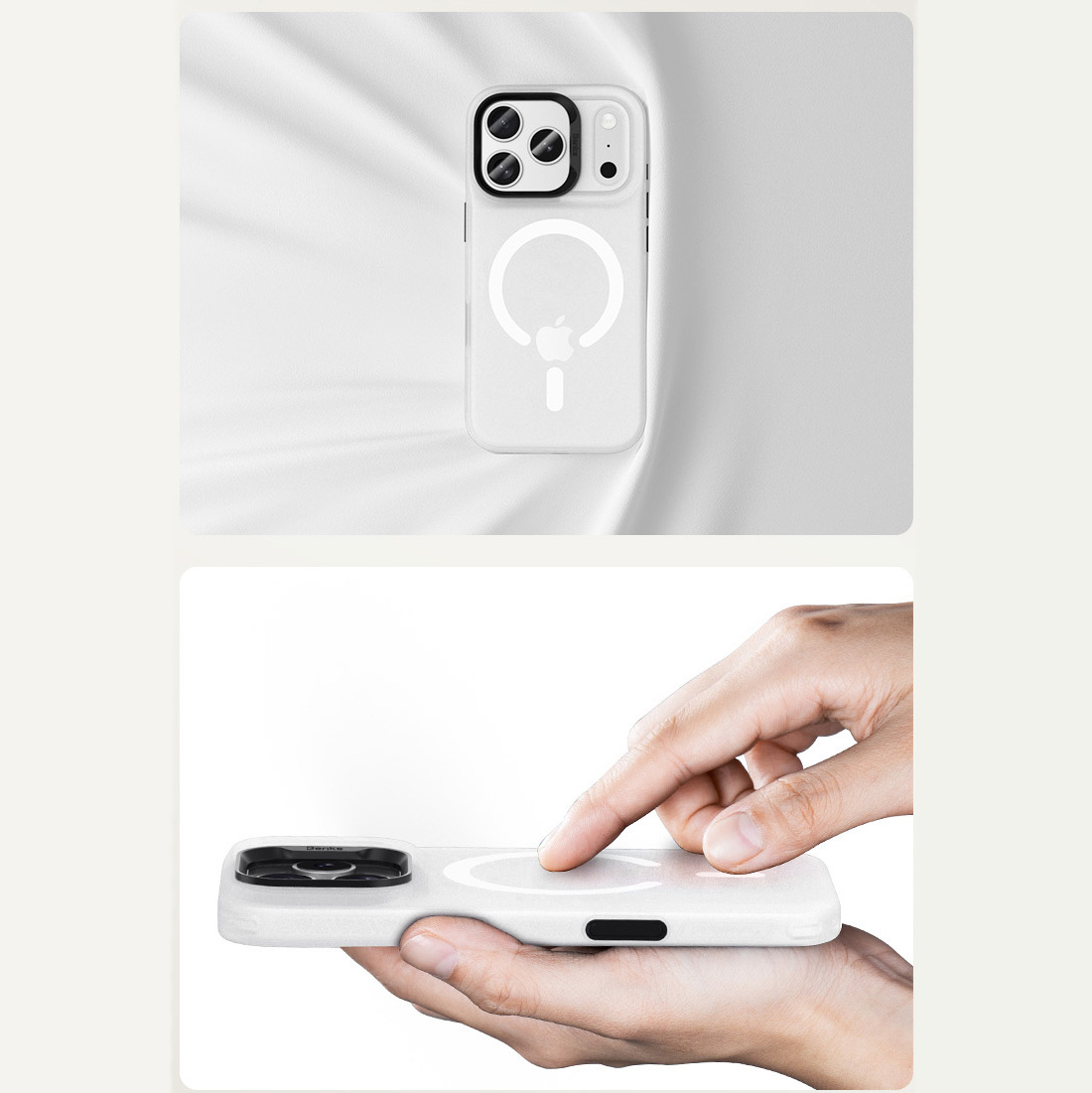 Das Handy bekommt dort etwas ab, wo du es nicht schützt