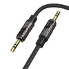 Borofone AUX-Kabel BL22 Dignity - Klinke 3,5mm auf Klinke 3,5mm - 1 m schwarz