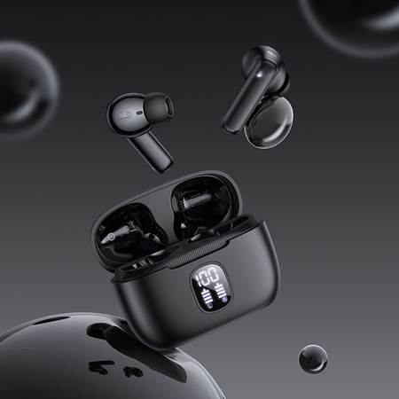 Borofone Słuchawki Bluetooth TWS FQ7 Treasure ANC+ENC czarne