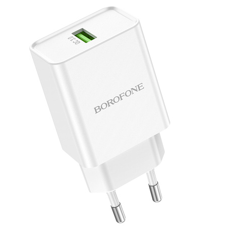 Borofone Netzladegerät BN5 Jingrui - USB - QC 3.0 18W weiß
