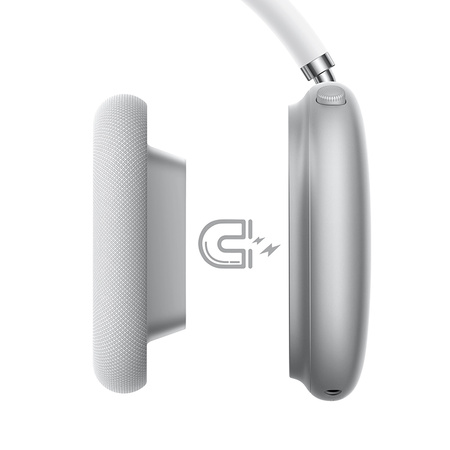 Borofone Słuchawki nauszne BO35 Plus Adorable bluetooth ANC srebrne