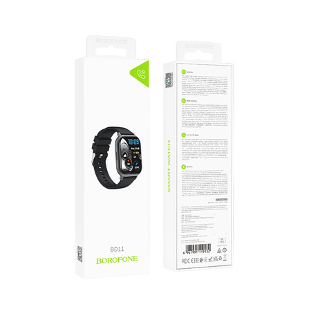 Borofone Smartwatch BD11 czarny