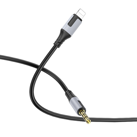 Borofone Kabel AUX BL19 Creator - jack 3,5mm na Lightning - 1 metr czarny