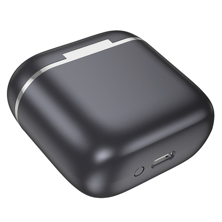 Borofone Słuchawki Bluetooth TWS BW67 Gorgeous ANC+ENC redukcja szumów ekran dotykowy LED szare